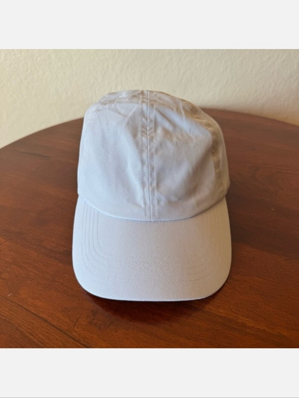 Apana | Light Gray Hat with Ventilated Brim Elastic Ponytail Slot - Picture 7 of 12